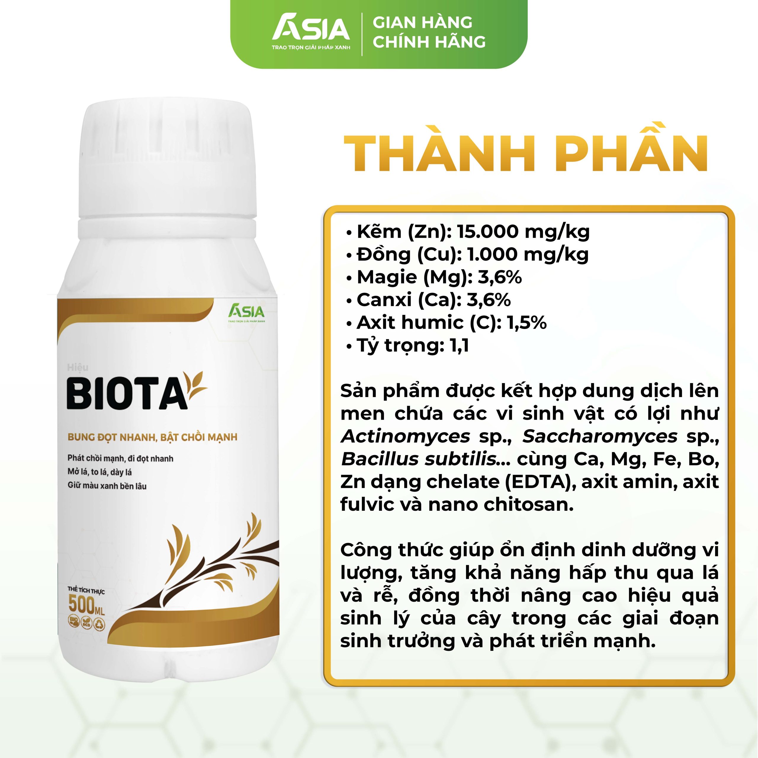 3. Biota thành phần